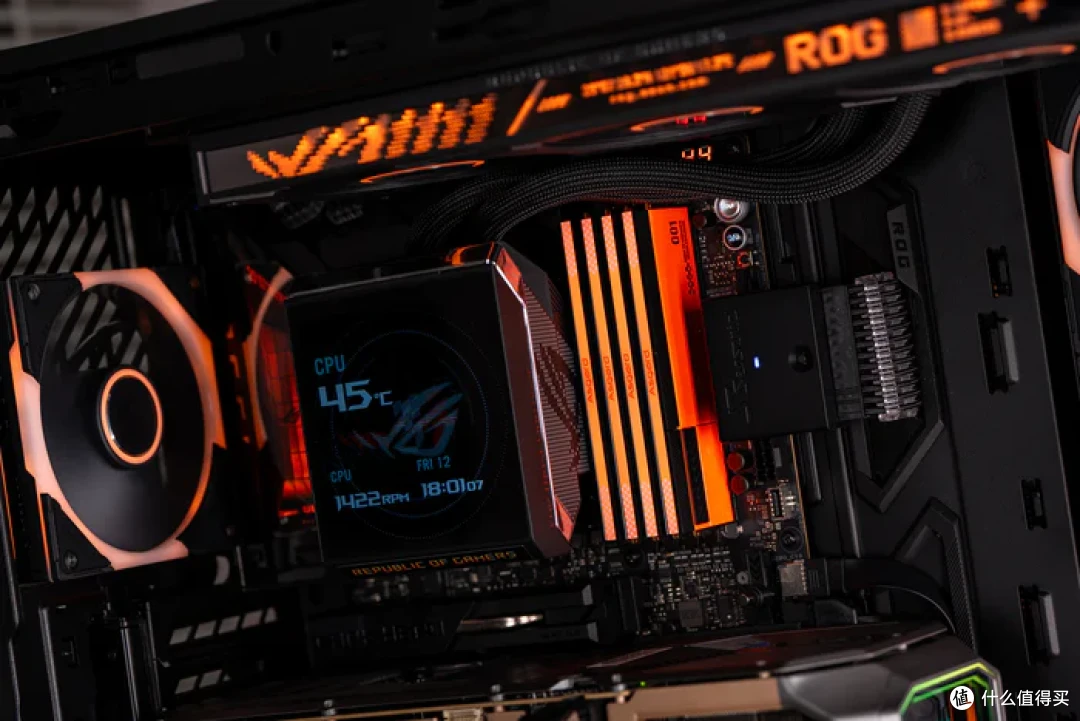 华硕幻世神+ROG X870E DARK HERO+索泰RTX5080AMP装机分享