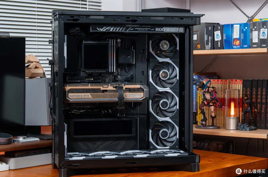 华硕幻世神+ROG X870E DARK HERO+索泰RTX5080AMP装机分享