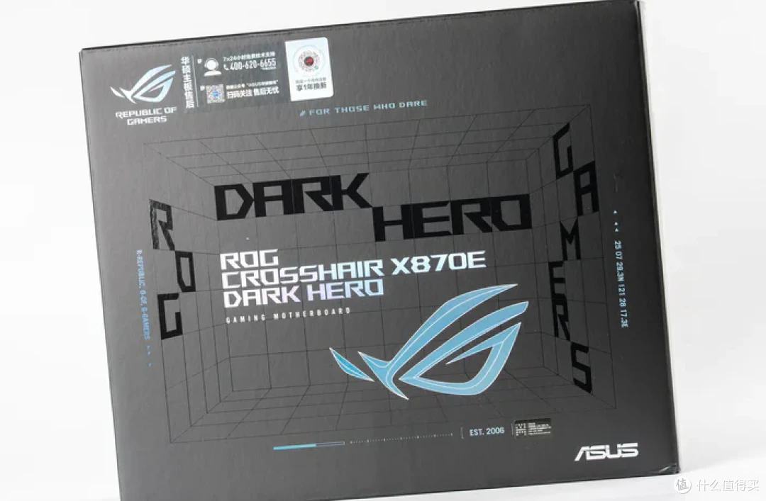 华硕幻世神+ROG X870E DARK HERO+索泰RTX5080AMP装机分享