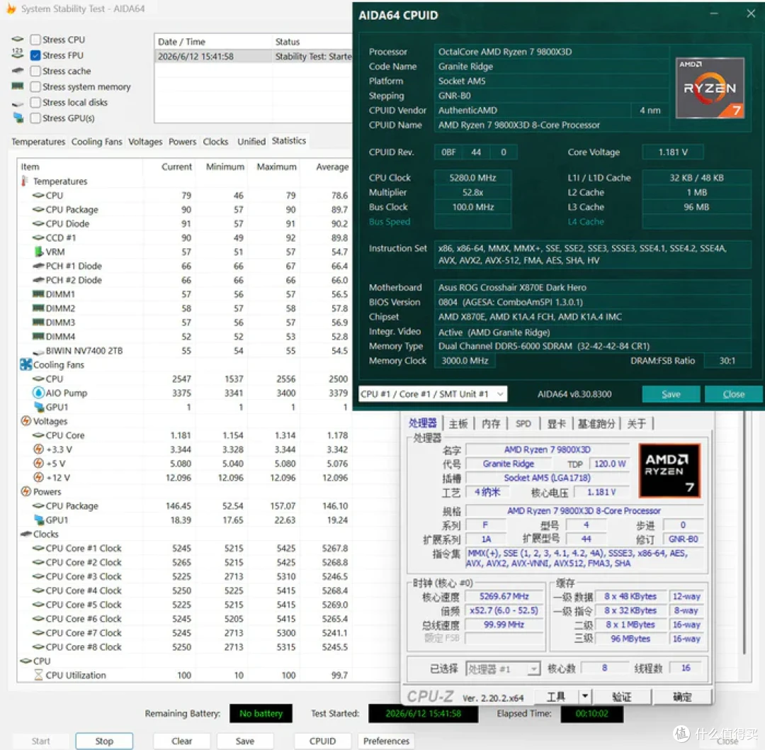 华硕幻世神+ROG X870E DARK HERO+索泰RTX5080AMP装机分享