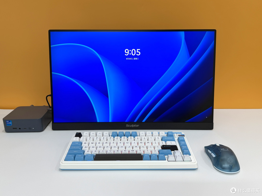 雕塑家 MU24LC 创新形态 4K 显示器,接口齐全,轻薄兼顾办公娱乐