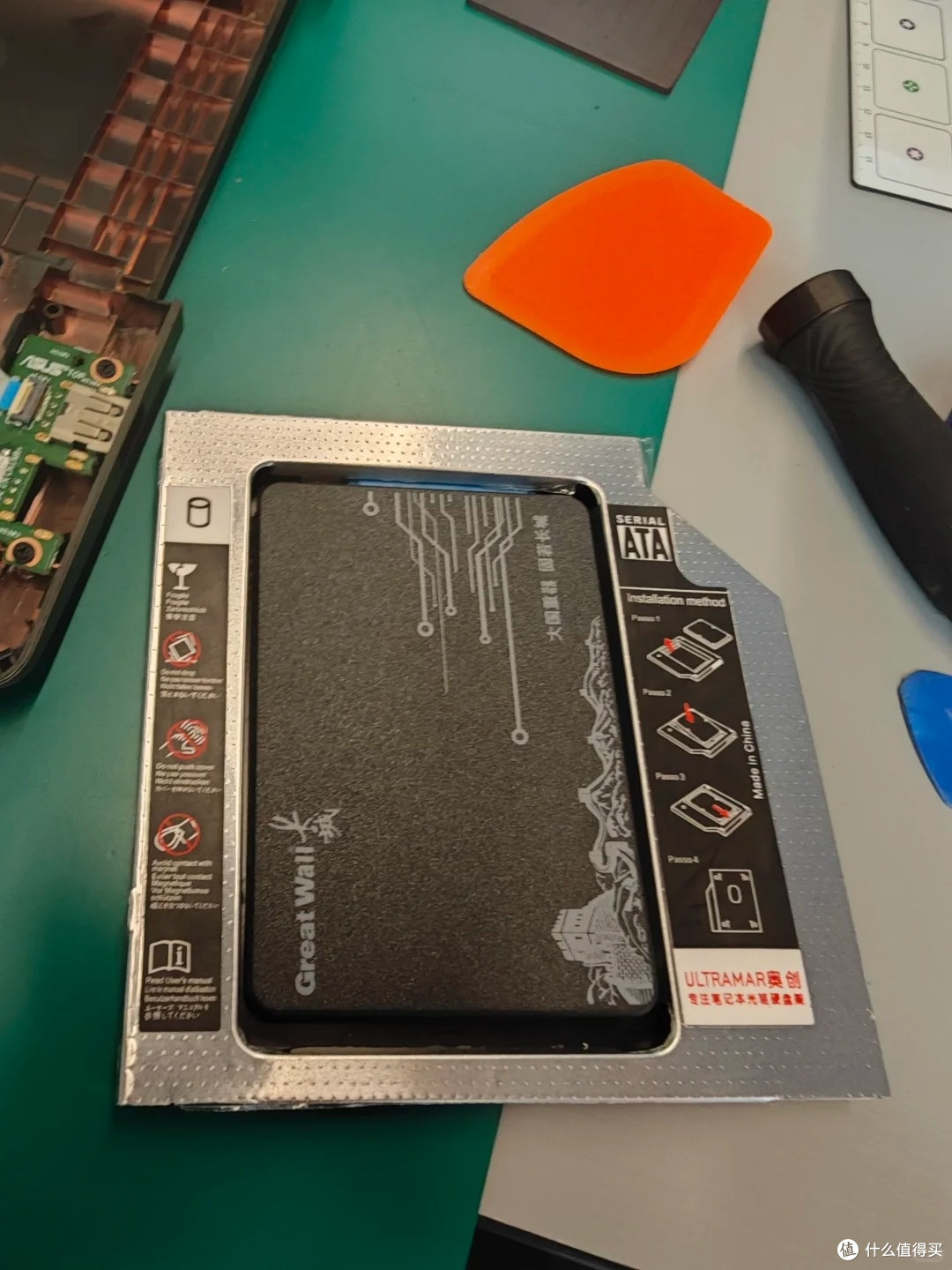 11 年华硕 FX50J 老本复活|光驱位改硬盘,几百块再战 3 年