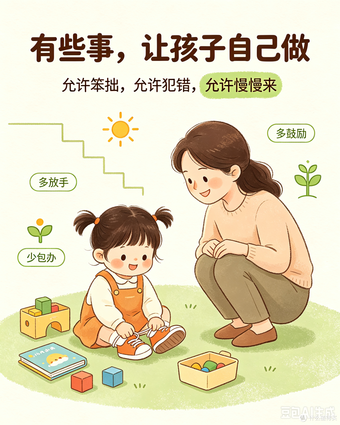 养娃3年我才懂：90%家长都踩的通用育儿误区，不分月龄全都错了