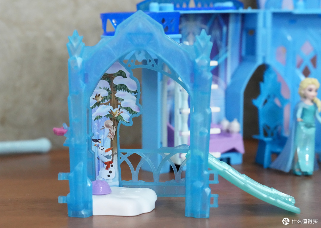 把女儿的“公主梦”打包到家!美太芭比冰雪奇缘迷你城堡套装晒单
