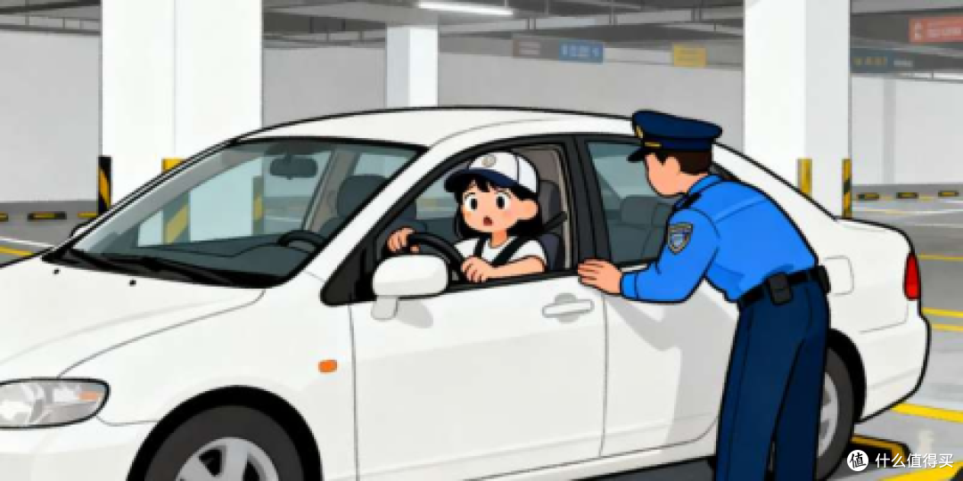 地下车库练车总被保安赶怎么办