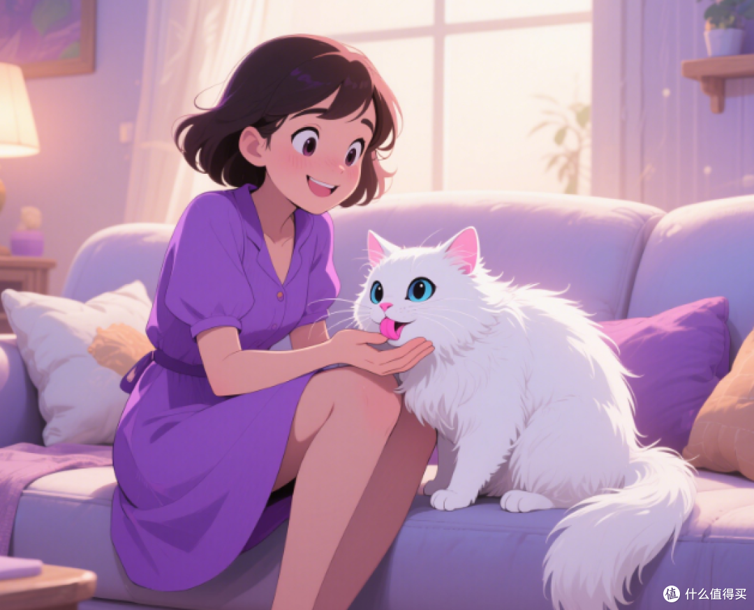 捡来的流浪猫太怯生,非得等我走开才敢偷偷干饭