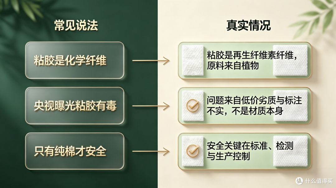 洗脸巾安不安全,关键不在"棉"还是"粘胶"
