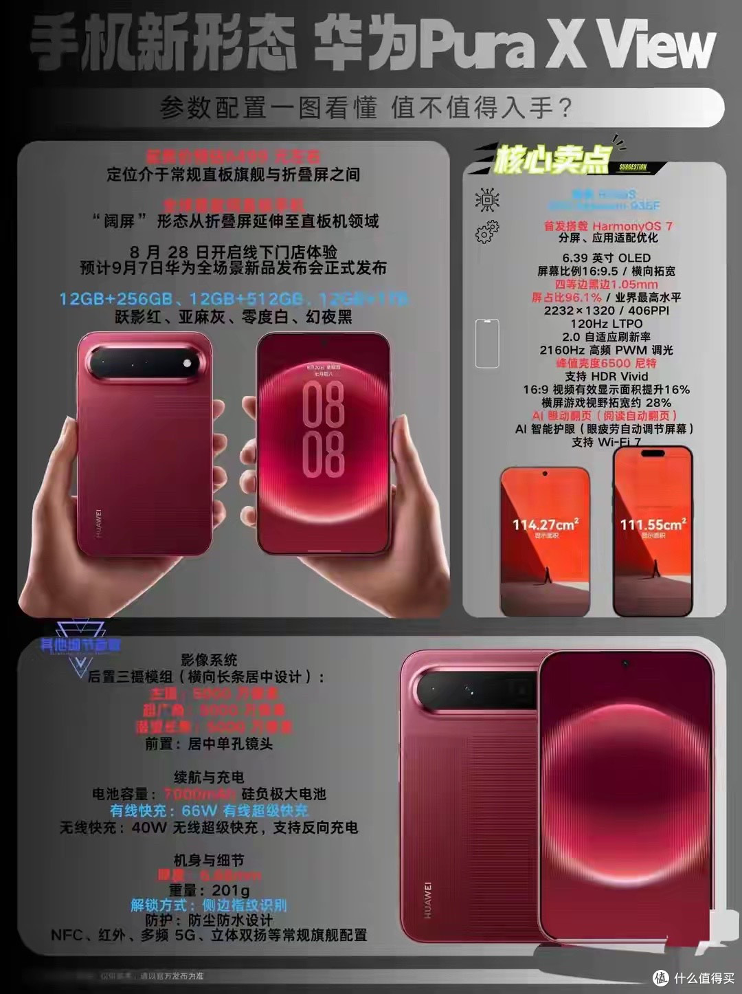 存储焦虑用户看过来，华为新机官宣，12GB+1TB版本正式登场