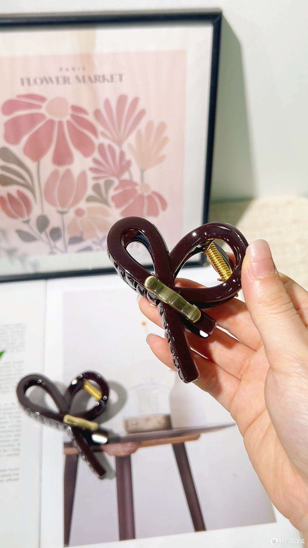 低调轻奢鲨鱼夹高级感拉满
