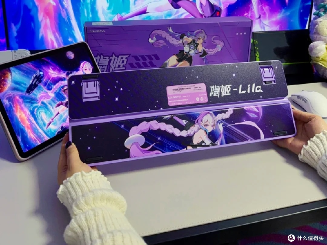 七彩虹青羽98Ultra磁轴键盘,宿舍 FPS 手感天花板,开学桌面体验