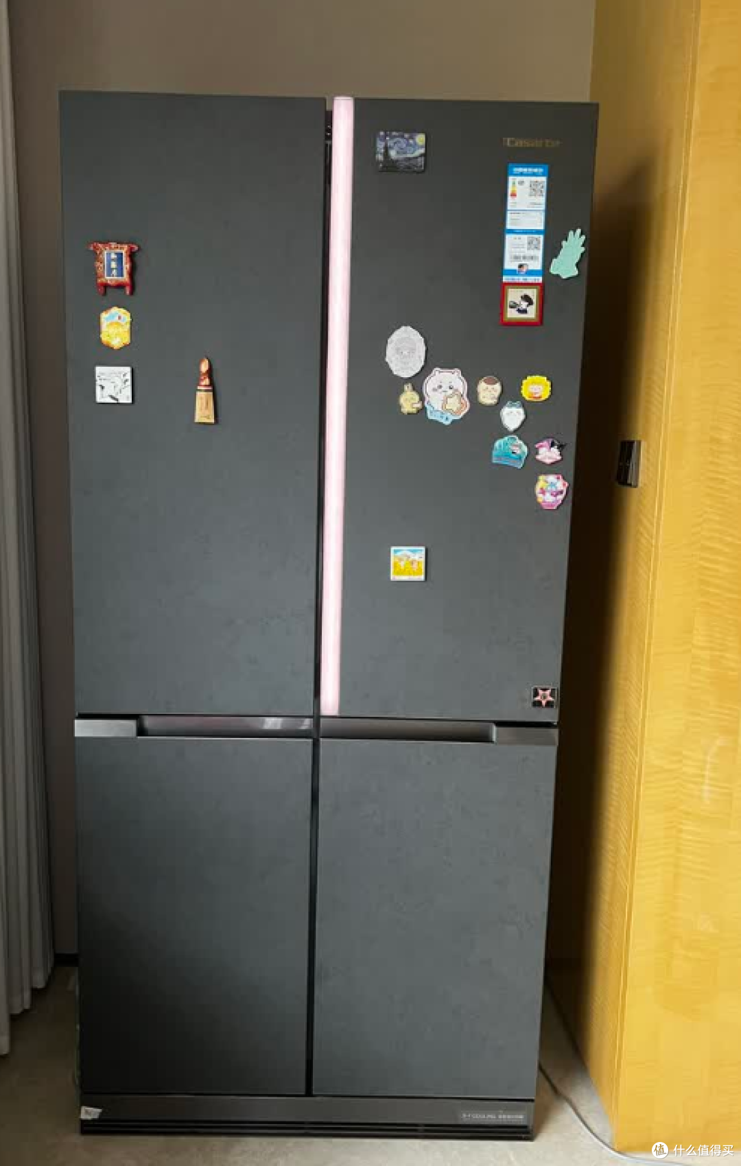 【卡萨帝610L冰箱|大容量+平嵌设计,家庭冰箱一步到位】