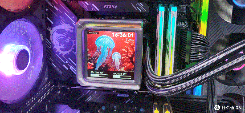 不止是好看,更能打!乔思伯TX-360屏显一体式水冷 评测