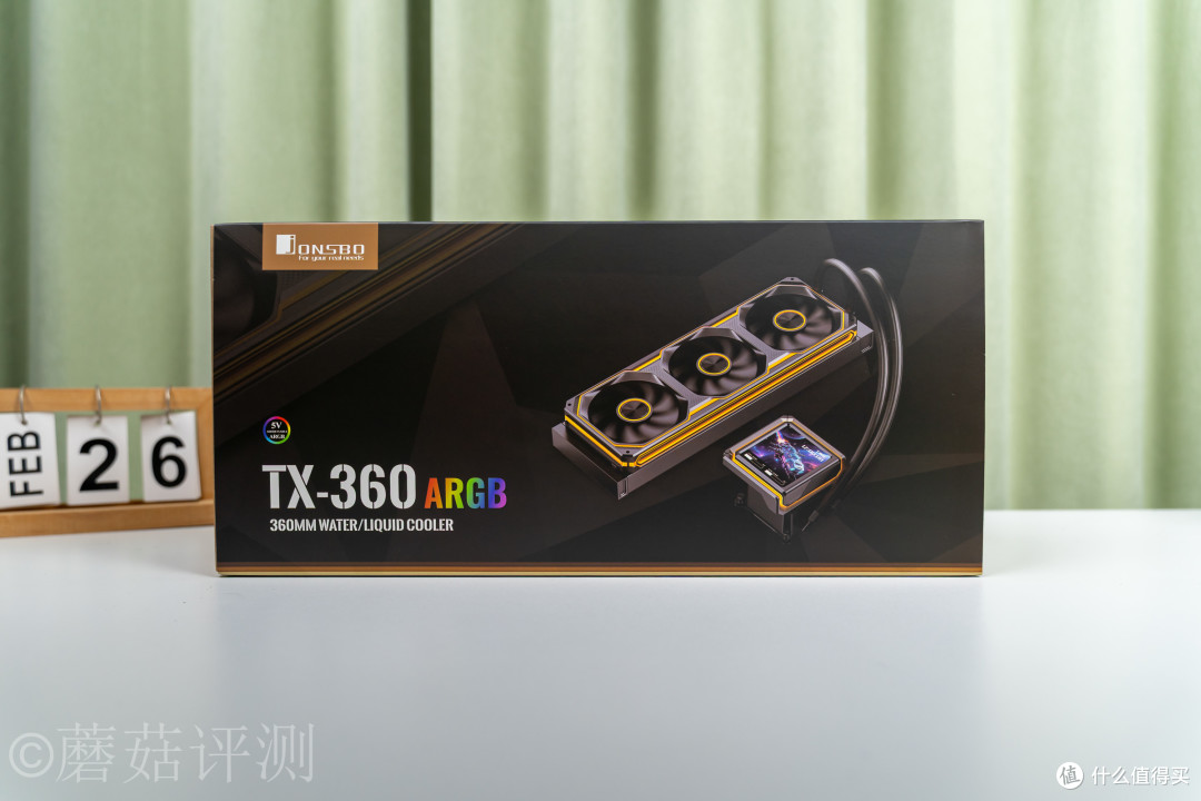 不止是好看,更能打!乔思伯TX-360屏显一体式水冷 评测