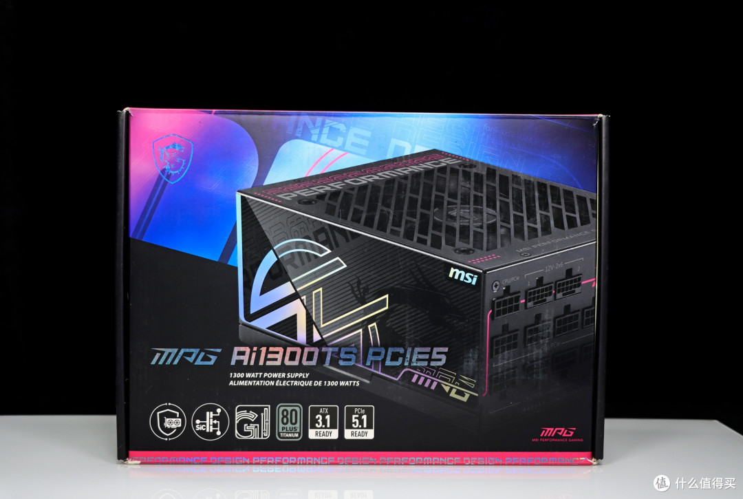 高端显卡好搭档与保护神——微星 MPG Ai1300TS PCIE5 月神