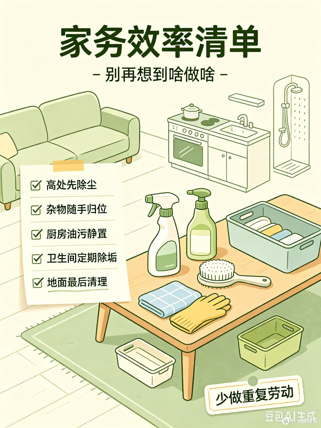 家务效率提升的科学路径