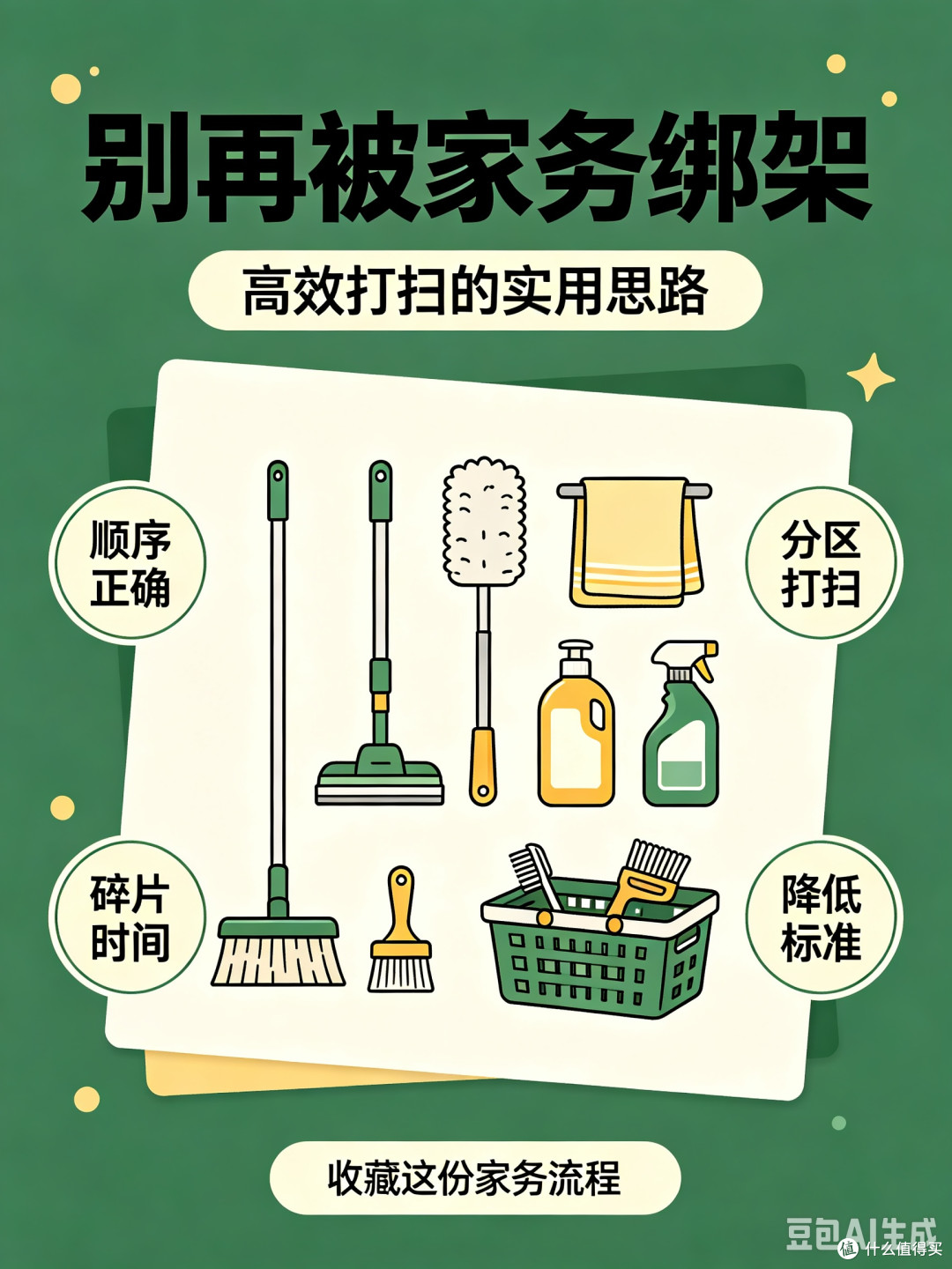 优化家务流程提升清洁效率