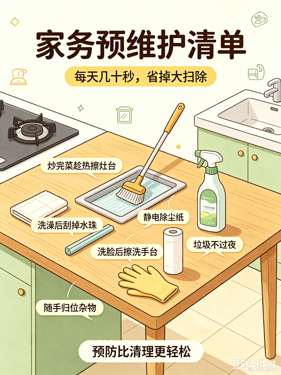 优化家务流程提升清洁效率