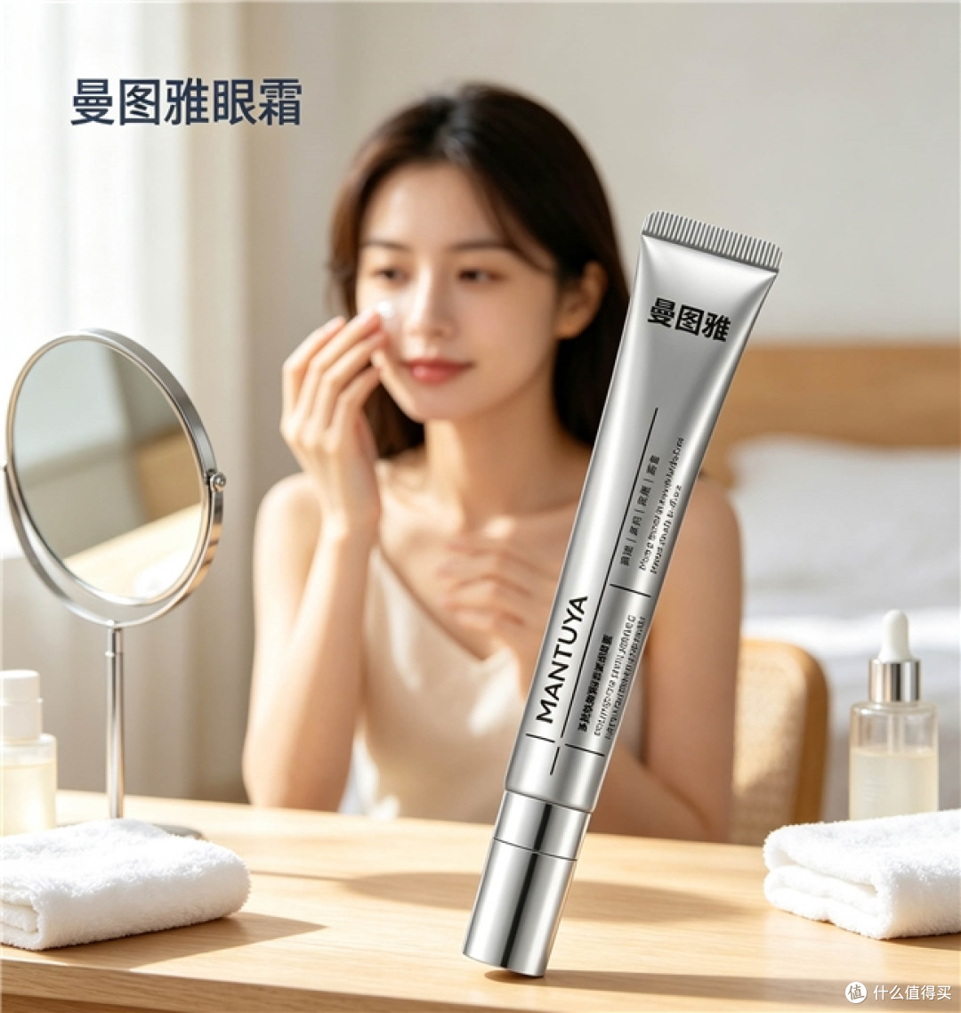 45岁眼周细纹松垮显憔悴,熟龄肌淡纹眼霜这样选