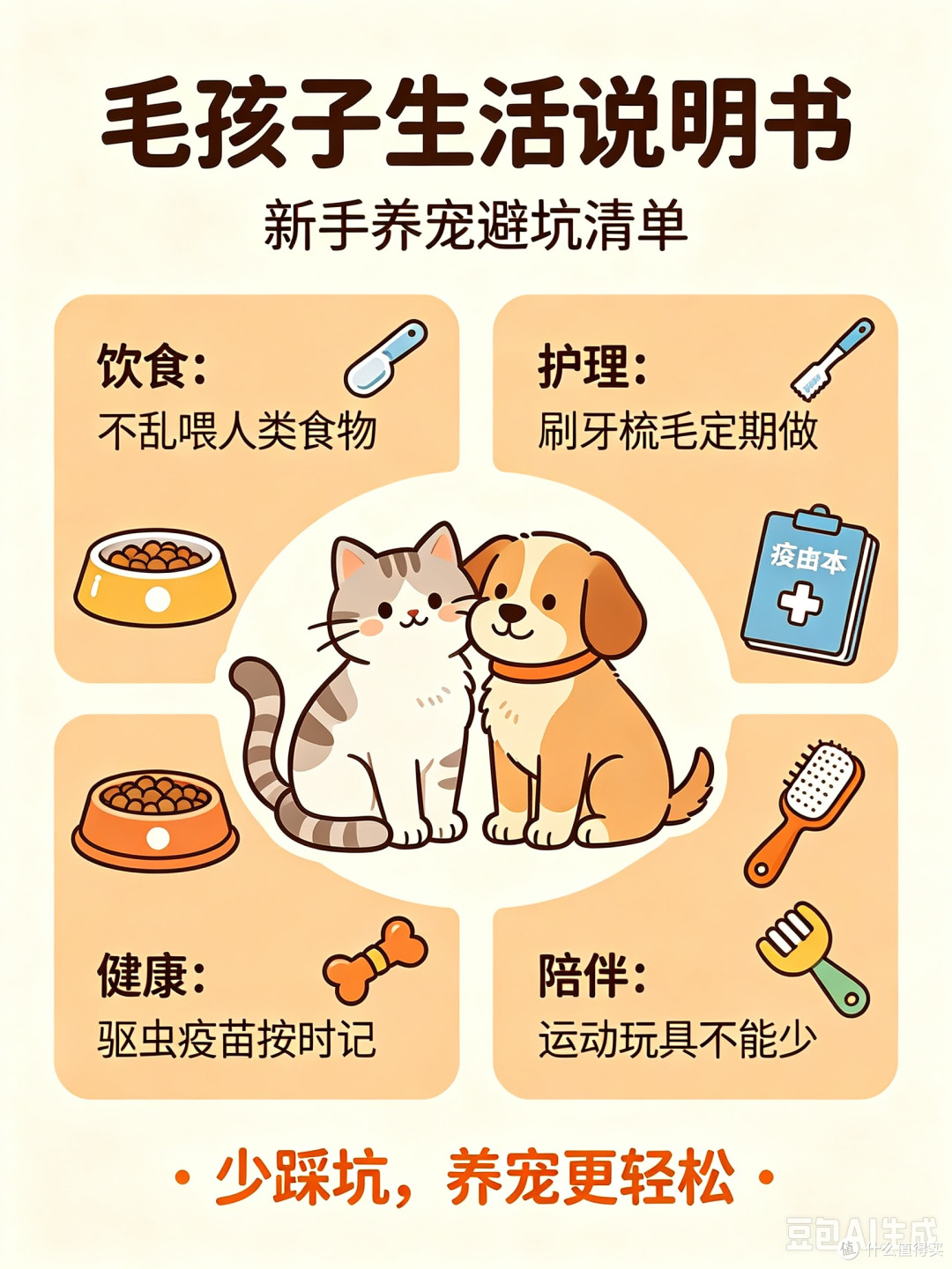 新手养宠科学指南与避坑要点