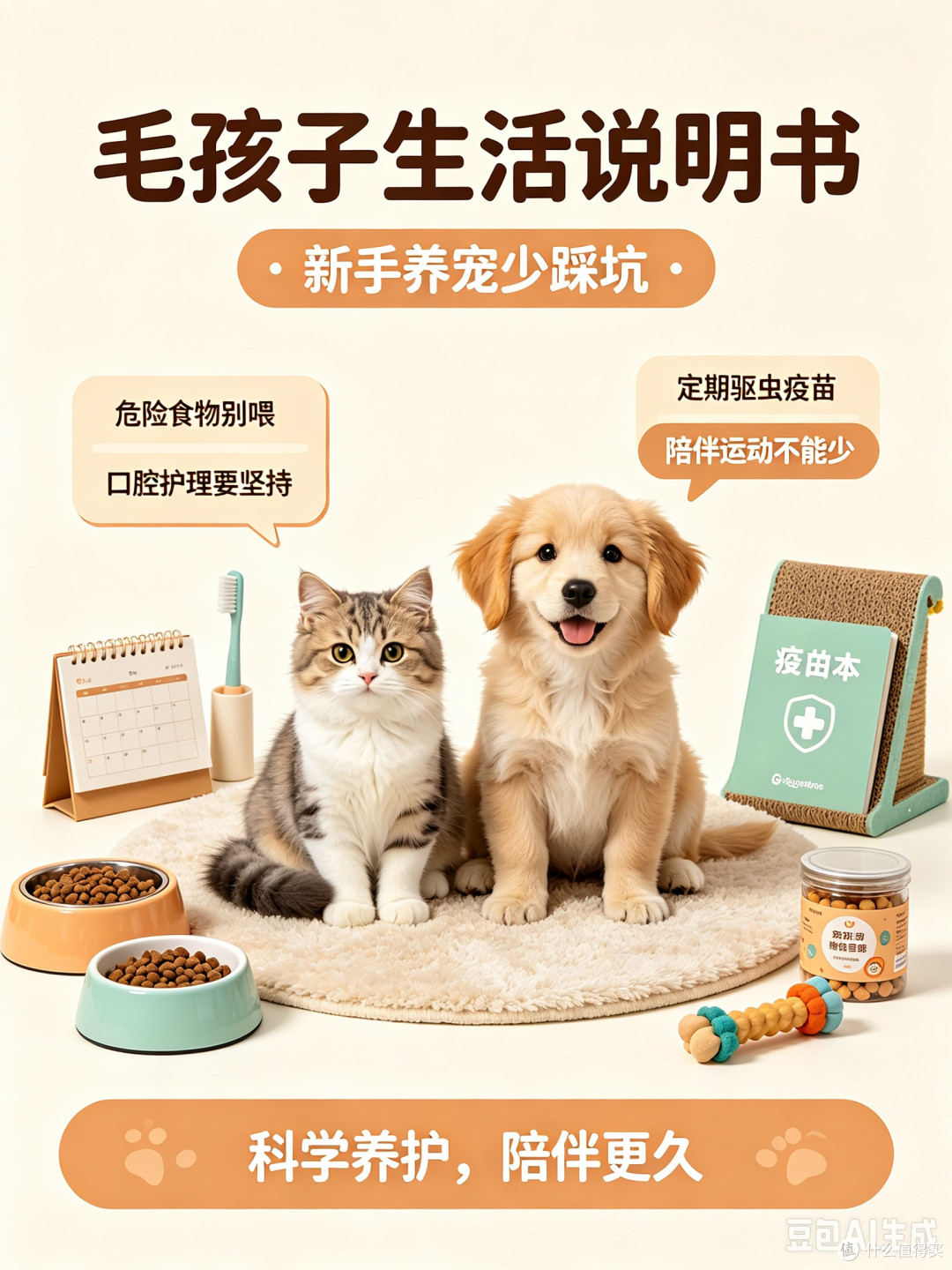新手养宠科学指南与避坑要点