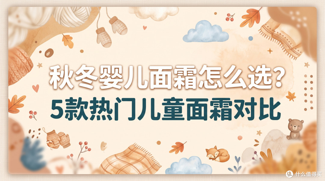 秋冬婴儿面霜怎么选?5款热门儿童面霜对比,保宁B&B有什么特点?