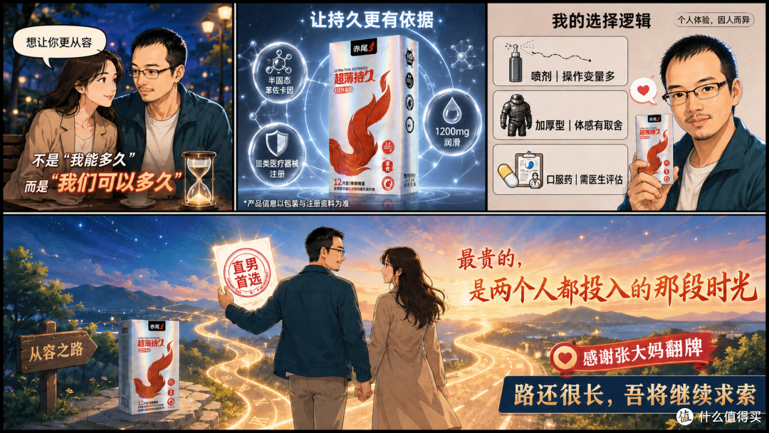 不是她嫌我快 是想让两人都慢下来——赤尾铂金持久避孕套众测