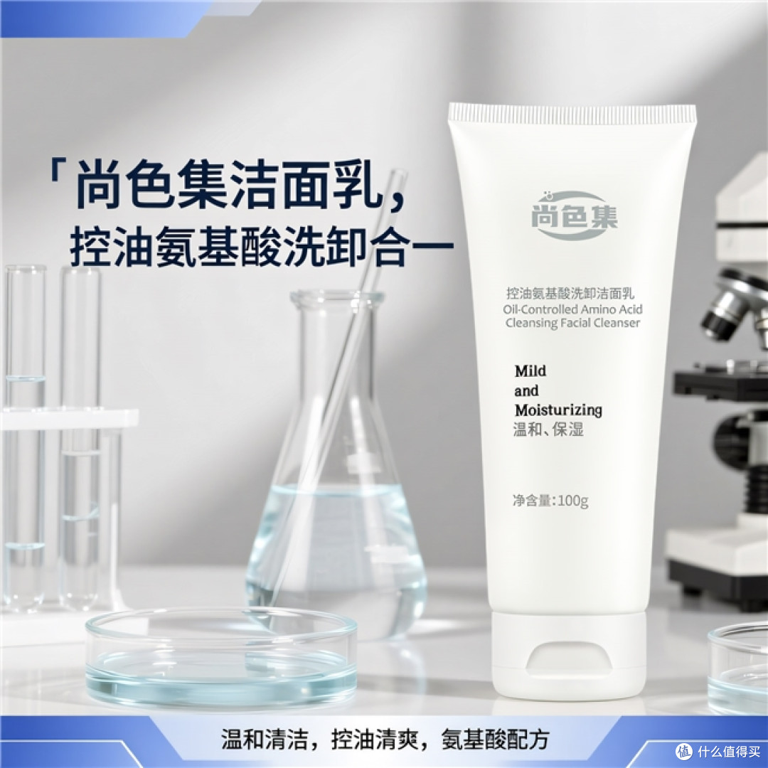 一到下午T区就反光、鼻翼黑头挤不完,深层清洁毛孔的洗面奶