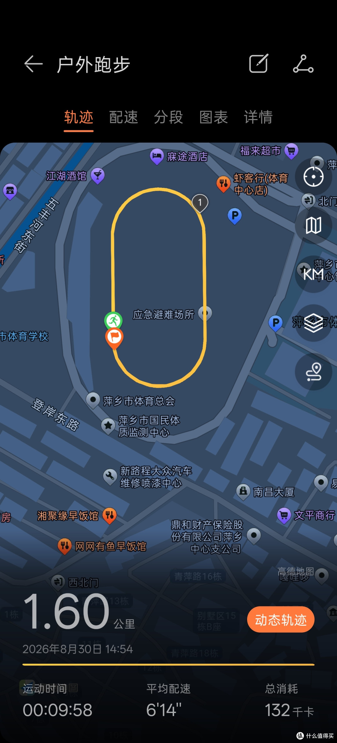 聊聊华为GT6的操场跑步模式表现