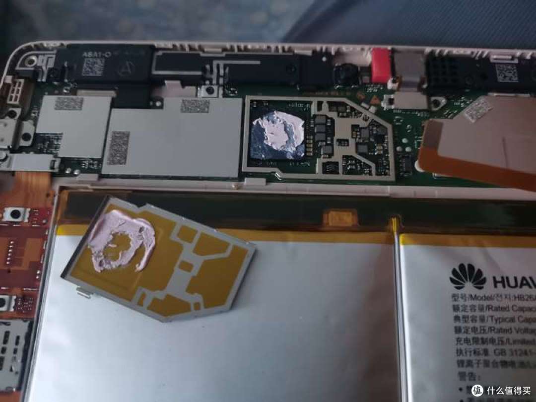 华为NOVA2PLUS拆机芯片展示附mediapad M2 10.0国产化率对比