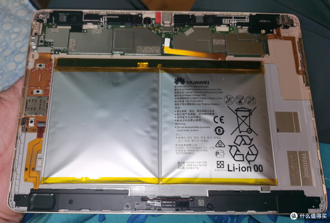 华为NOVA2PLUS拆机芯片展示附mediapad M2 10.0国产化率对比