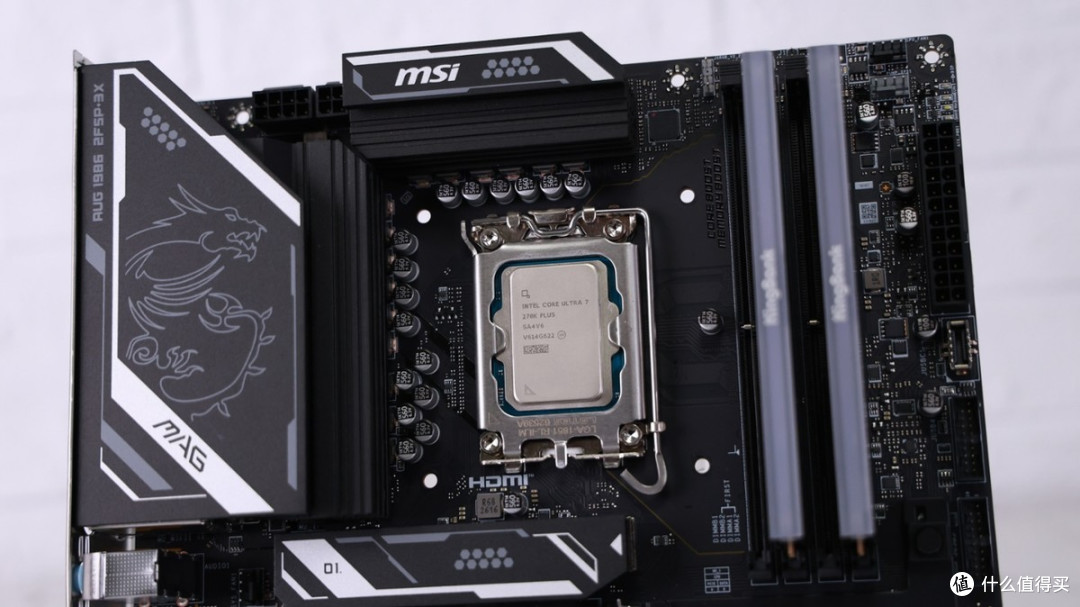 Z890甜品小板香不香?微星MAG Z890M GAMING PLUS WIFI主板开箱