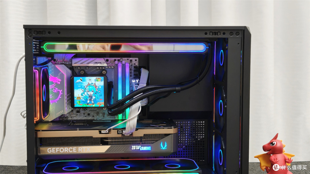半岛铁盒N5Pro机箱+极动力系列水冷装机!绝对MATX主板的靠谱选项