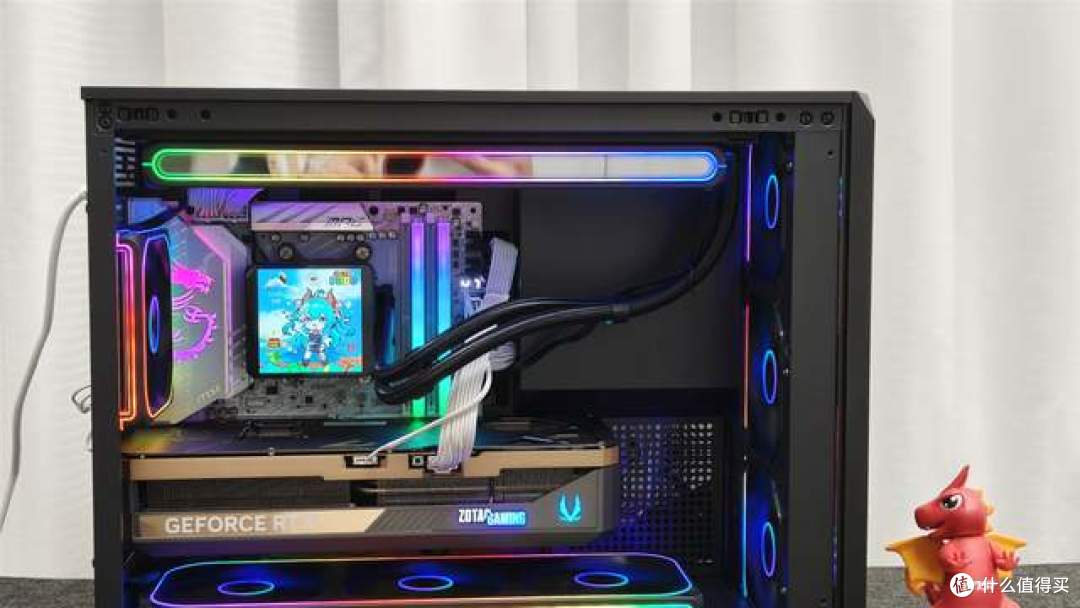 半岛铁盒N5Pro机箱+极动力系列水冷装机!绝对MATX主板的靠谱选项