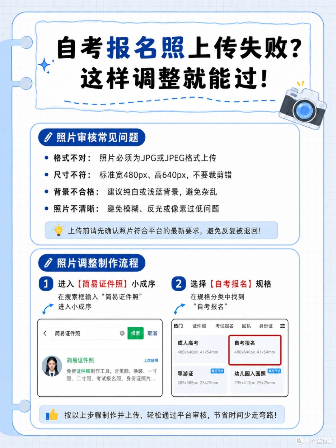 稿定设计-2.jpg 2026下半年自考报名证件照完整攻略|全国通用规格、制作流程