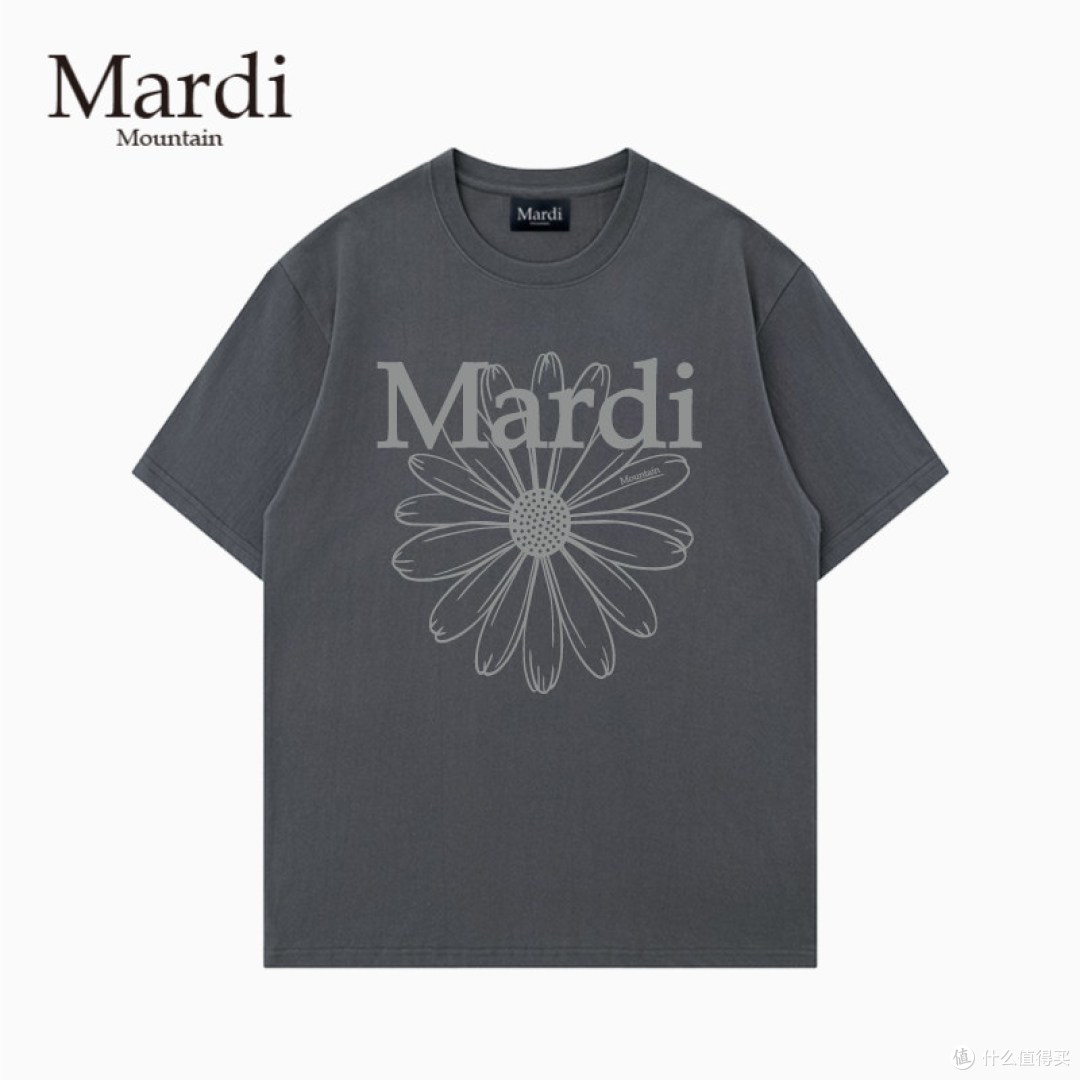 穿三季的百搭T恤,Mardi Mountain小雏菊水泥灰到底值不值得入