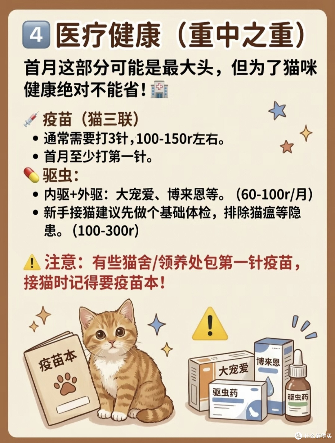 新手养猫预算清单📝哪些钱必须花,哪些是纯纯智商税!