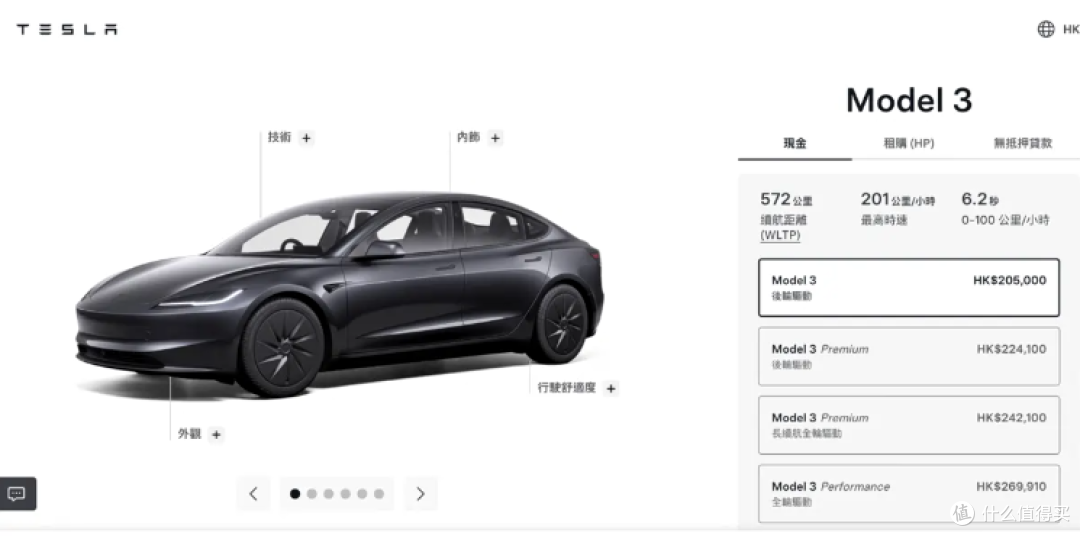 直接杀疯！特斯拉Model 3香港仅17.6万起，简配版真的香吗？