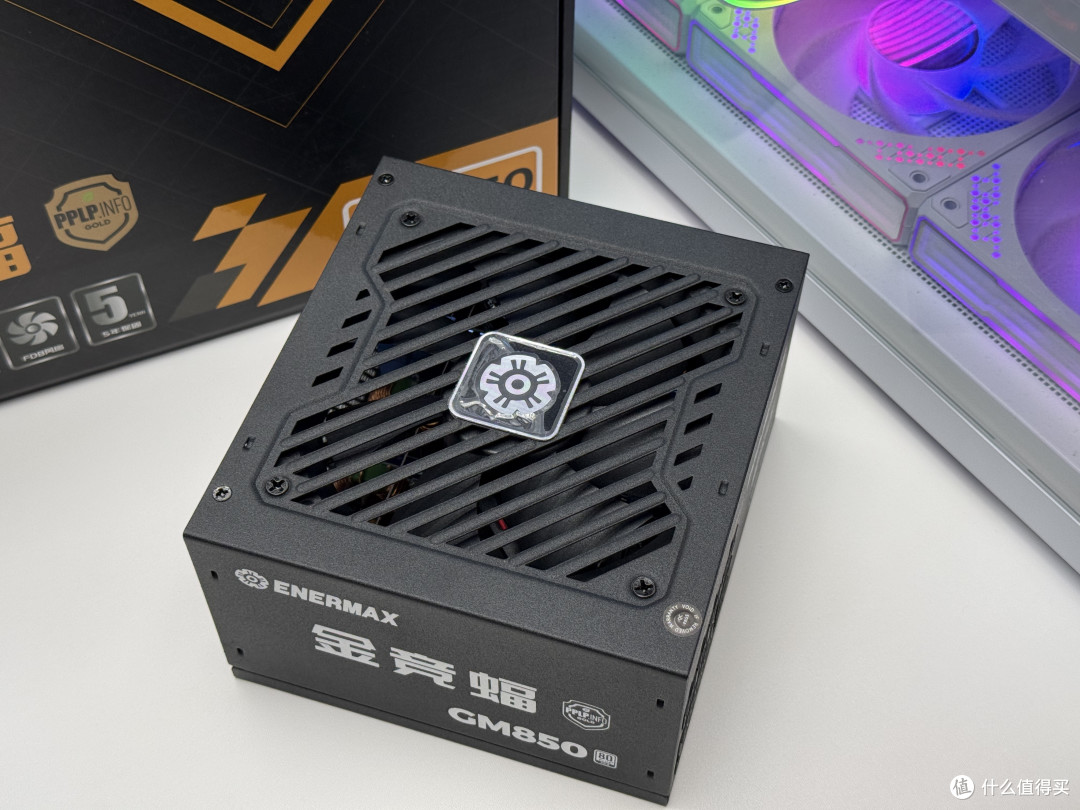 全日系电容、80PLUS+PPLP双金牌等效白金:安耐美金竞蝠GM850W