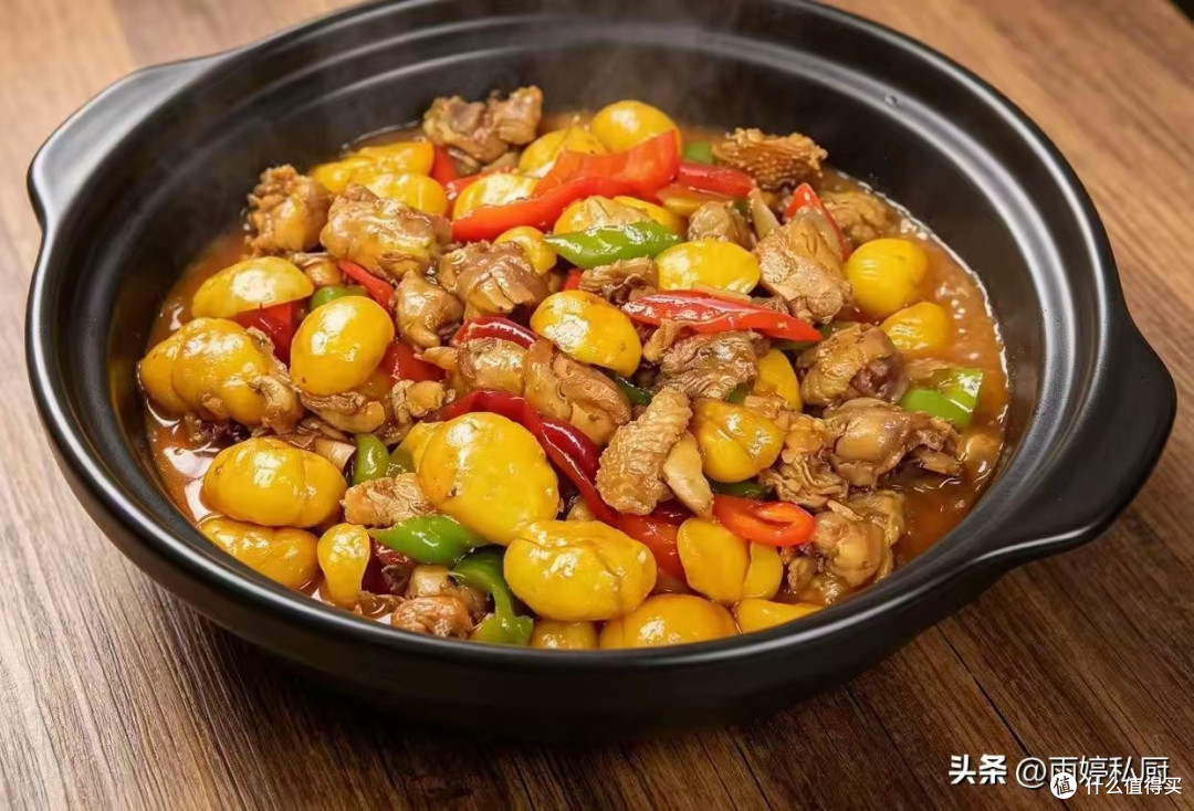 应季板栗与鸡肉经典搭配