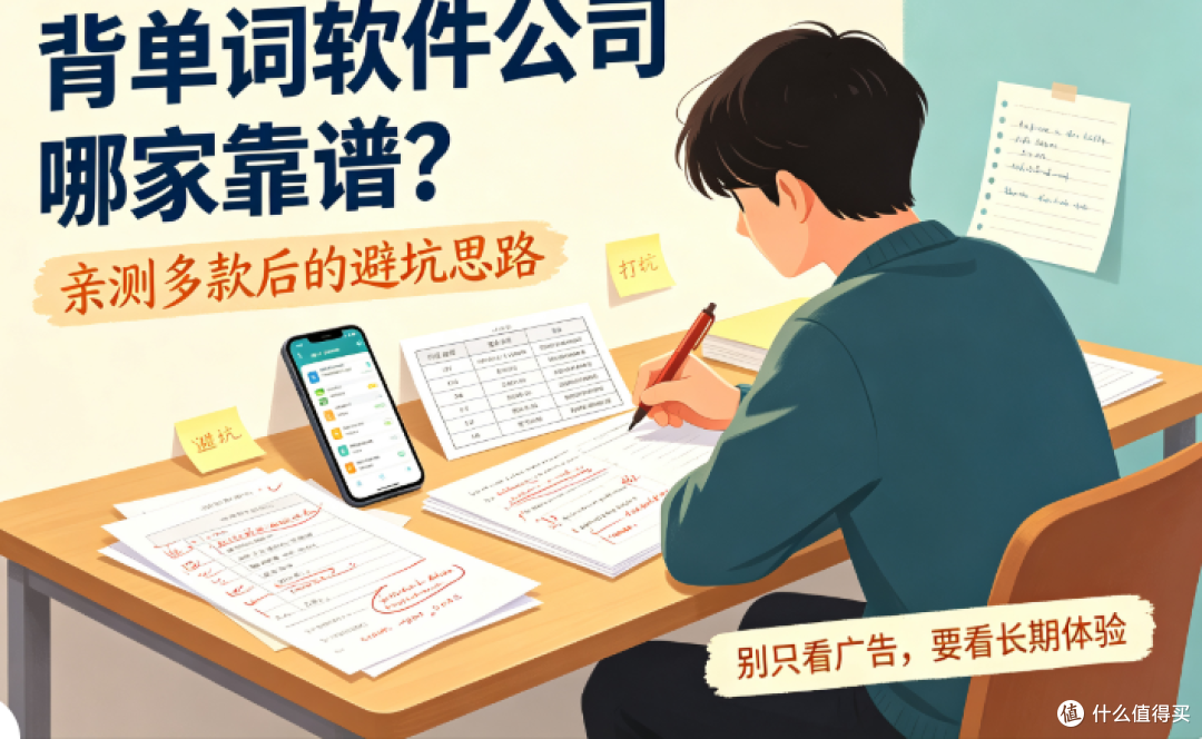 广东背单词软件公司哪家靠谱？亲测多款后的避坑思路