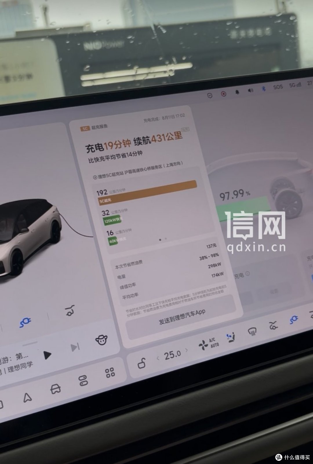 车主实测理想5C超充:必须内部专线才能达到宣称峰值