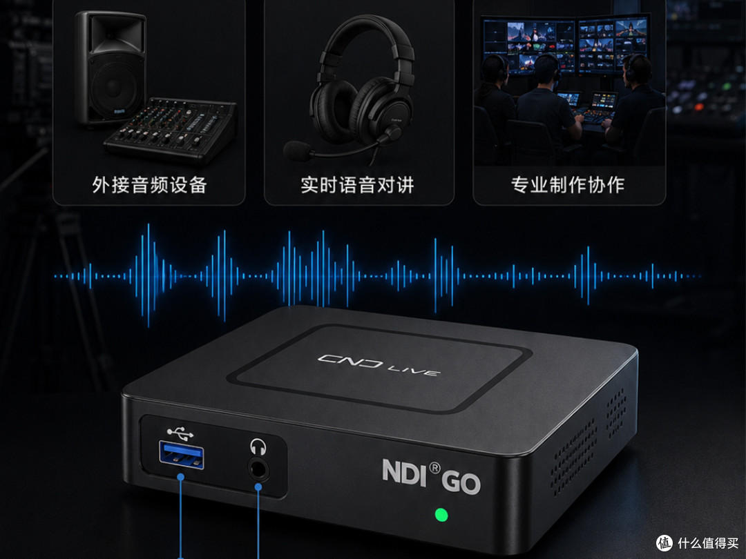 CNDLive视迪NDI Go:将NDI信号轻松投至4K大屏的专业解码小钢炮