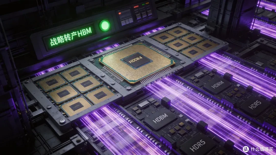 三大原厂战略性砍DDR4产能，全转产HBM