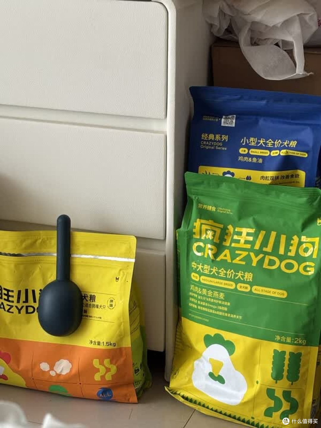 多狗家庭如何分体型选粮