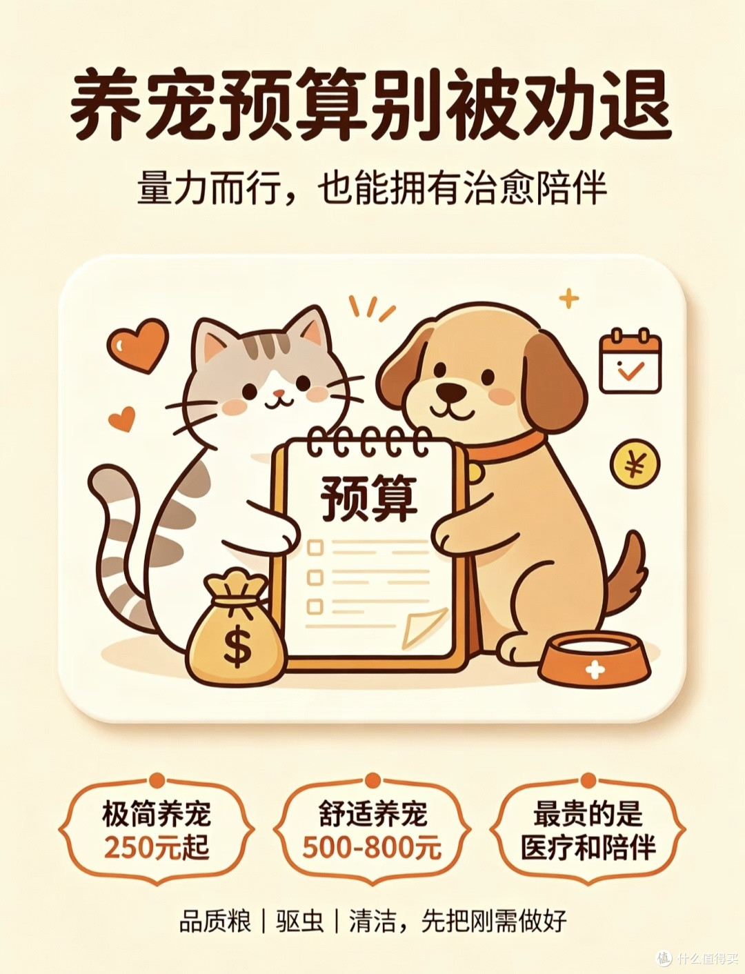 新手养宠避坑指南，别被可爱冲昏头脑，预算要算明白