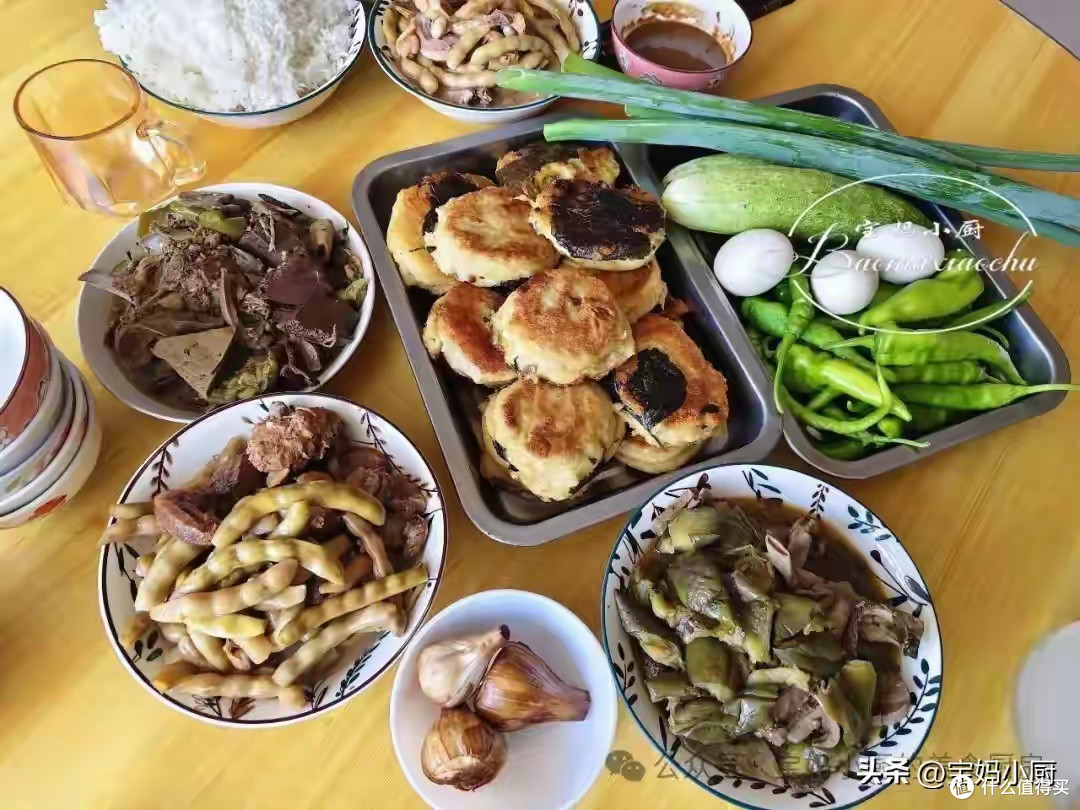 七旬母亲烹制的纯农家风味餐