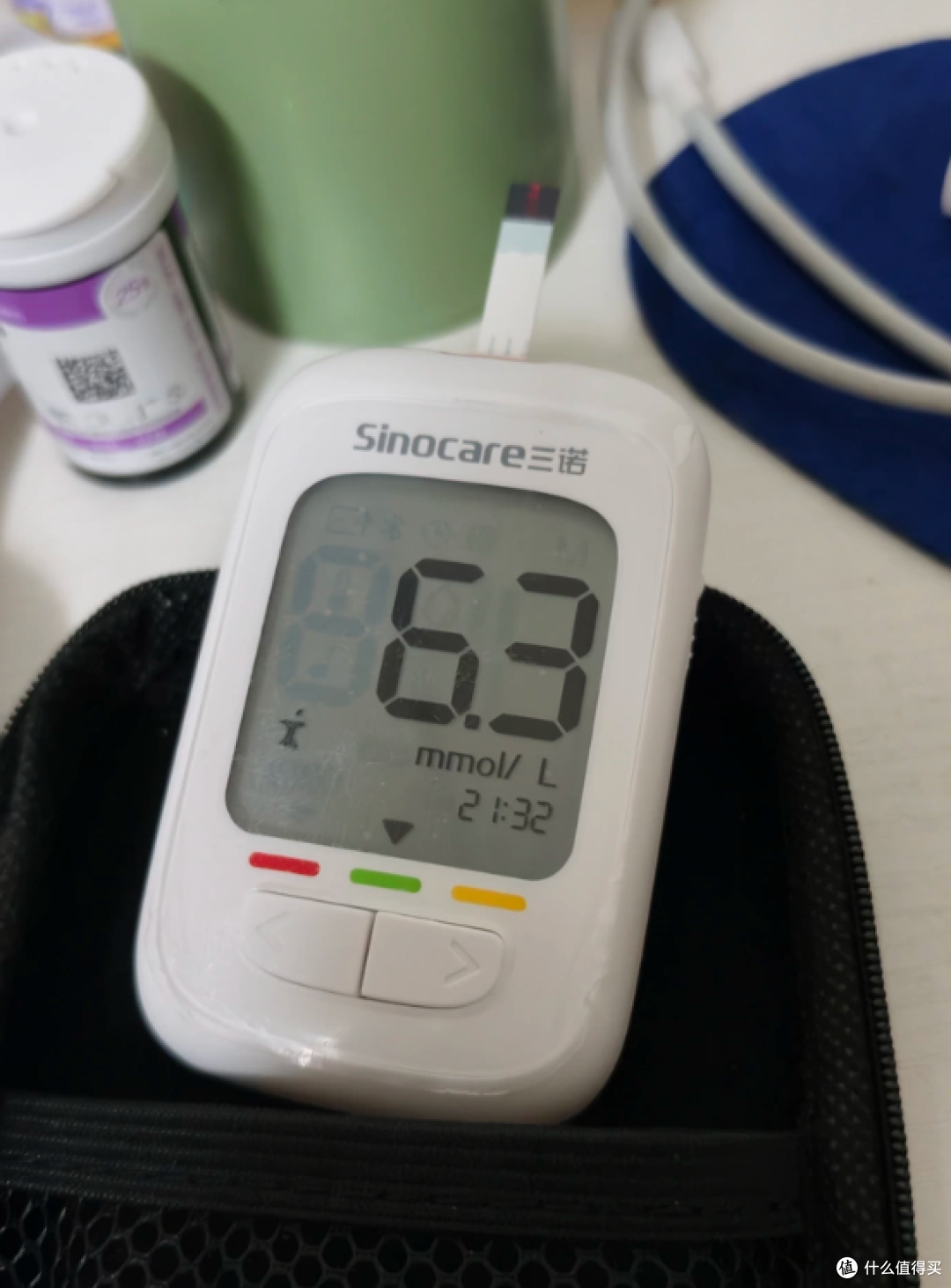 三诺优佳血糖仪怎么样?脱氢酶试纸+十六电极配置与年成本拆解
