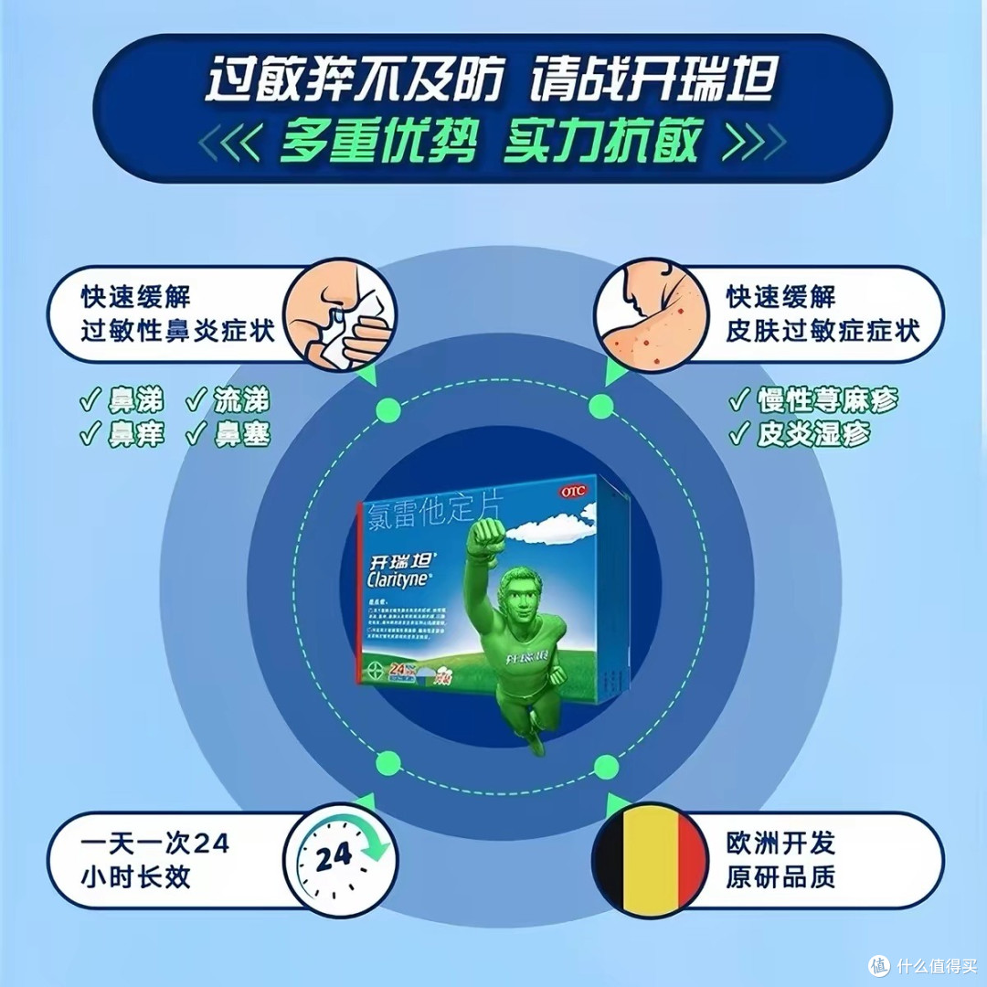 氯雷他定缓解荨麻疹的原理