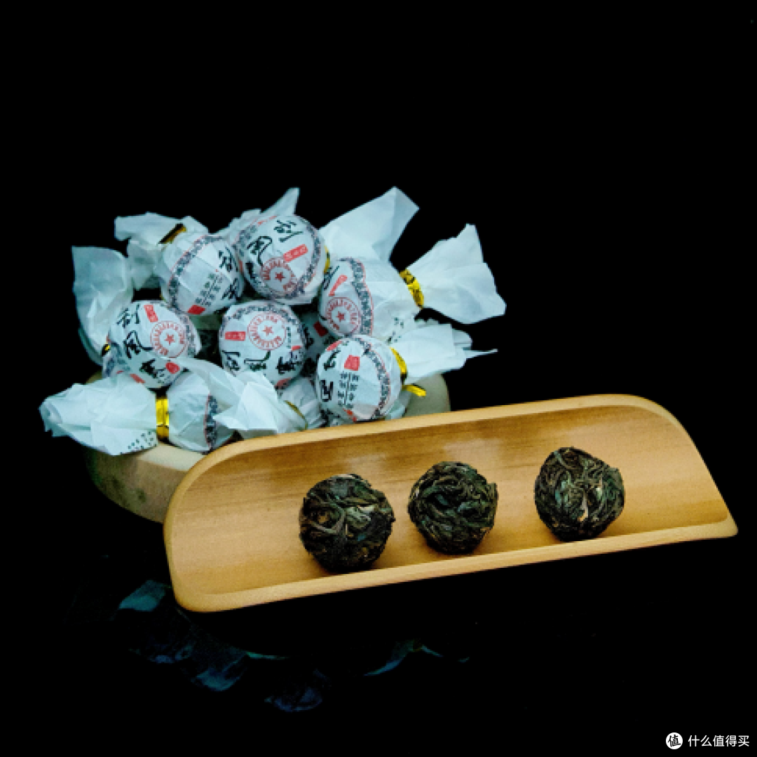 小智茶馆刮风寨生普龙珠与包装