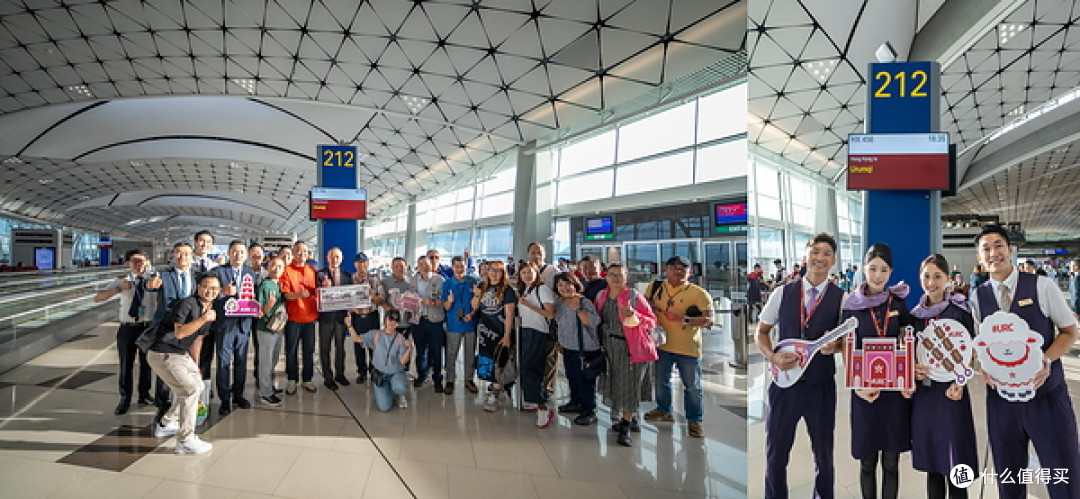 香港航空于香港国际机场举行首航庆祝活动